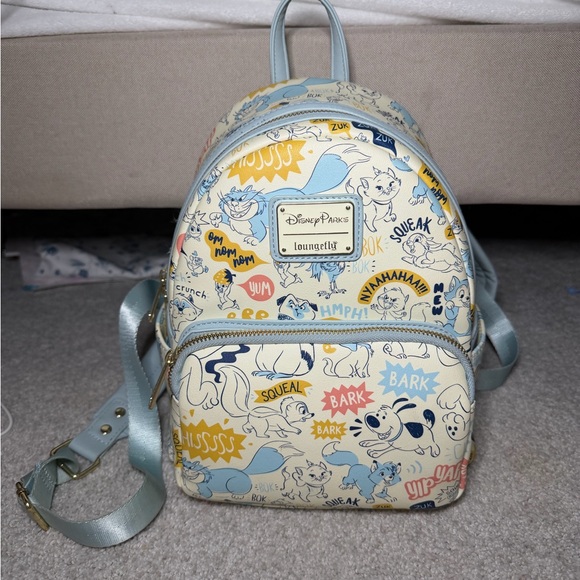 Loungefly Handbags - Loungefly Disney Blue and Yellow Backpack